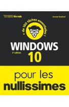 Windows 10 pour les nullissimes 3e edition
