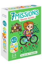 7 MISSIONS - GESTES ECOLOS