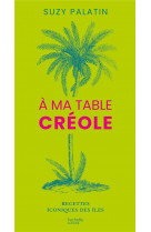 A MA TABLE CREOLE - RECETTES ICONIQUES DES ILES