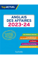 TOP ACTUEL ANGLAIS DES AFFAIRES 2023 - 2024