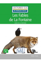 LECTURE CLE LES FABLES DE LA FONTAINE - NIVEAU B1 + CD
