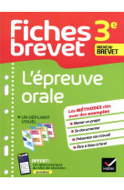 FICHES BREVET L-EPREUVE ORALE 3E BREVET 2024 - FICHES DE REVISION & QUIZ