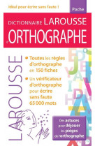 DICTIONNAIRE LAROUSSE D-ORTHOGRAPHE POCHE