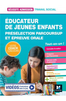 REUSSITE ADMISSION - EDUCATEUR DE JEUNES ENFANTS (EJE) - PRESELECTION PARCOURSUP ET EPREUVE ORALE