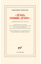 ZENON, SOMBRE ZENON - CORRESPONDANCE 1968-1970