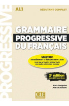 GRAMMAIRE PROGRESSIVE DEB. COMPLET + APPLI + CD 2E EDITION