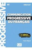 COMMUNICATION PROGRESSIVE DU FRANCAIS DEBUTANT + CD NC