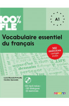 100% FLE - VOCABULAIRE ESSENTIEL DU FRANCAIS A1 - LIVRE + CD
