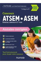 CONCOURS ATSEM/ASEM - ANNALES CORRIGEES - 2024-2025