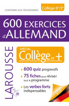 600 exercices d'allemand, spécial collège