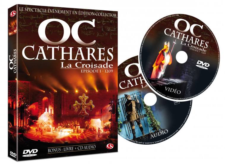 CATHARES - OC CATHARES-CROISADE - DVD - SALES CHRISTIAN - CHRISTIAN SALES