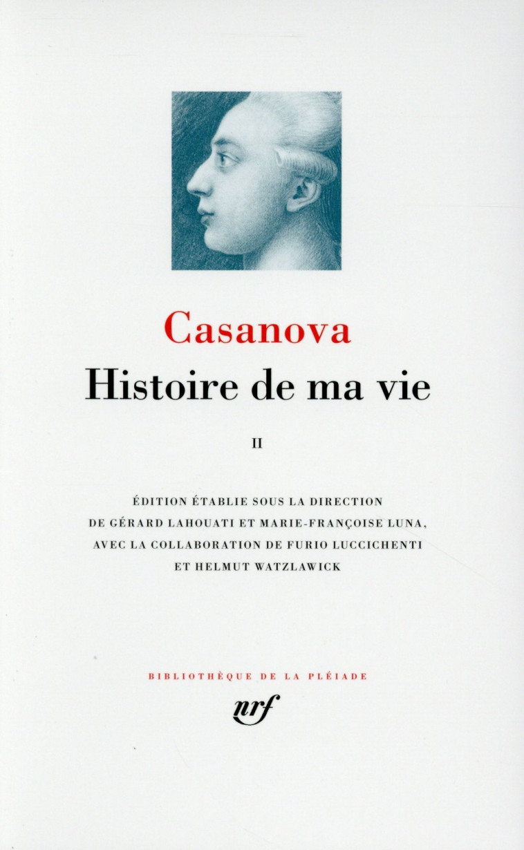 HISTOIRE DE MA VIE T2 - CASANOVA JACQUES - Gallimard