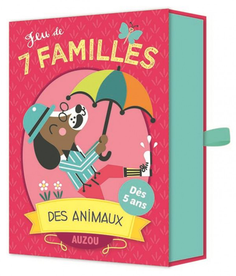 JEU DE 7 FAMILLES DES ANIMAUX - BLAY AMY - Auzou