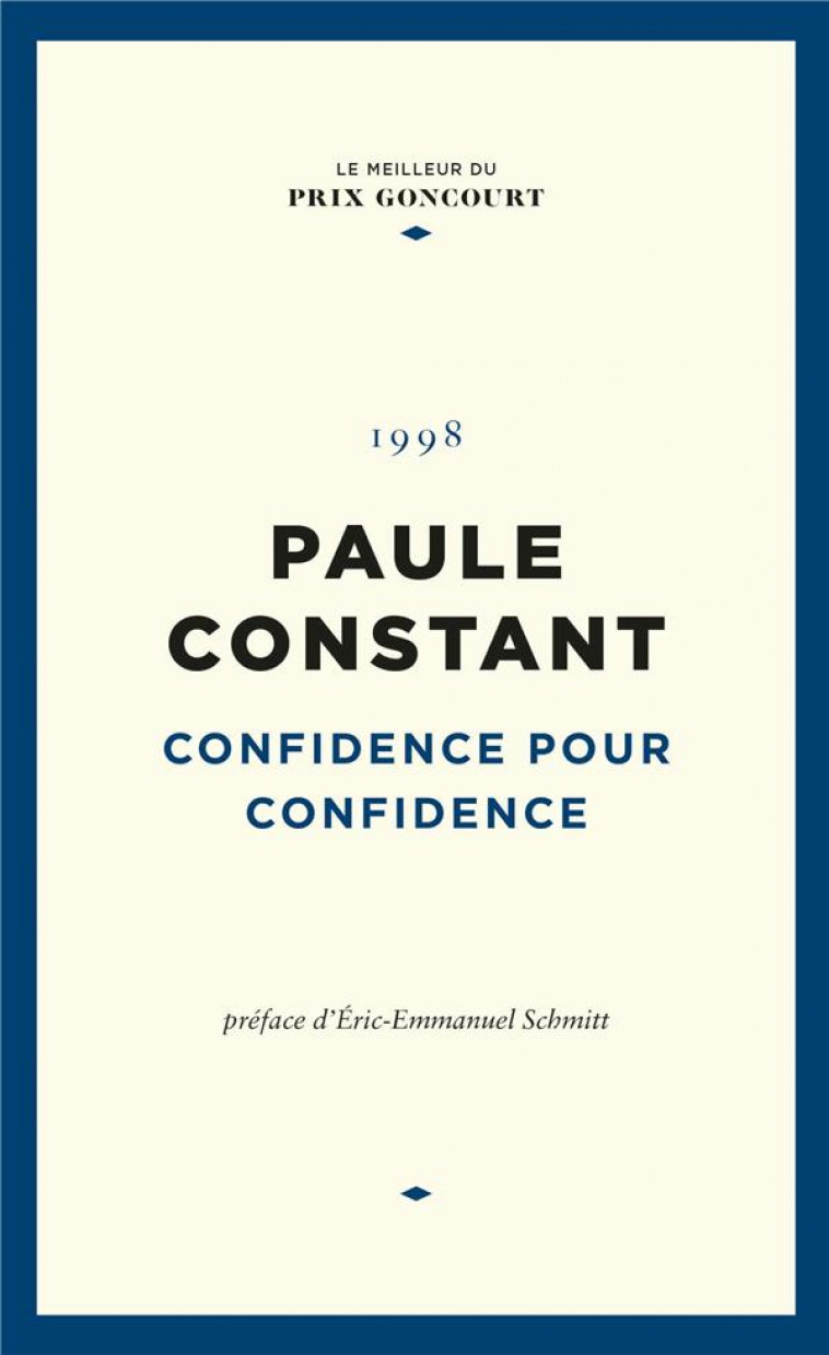 CONFIDENCE POUR CONFIDENCE - CONSTANT PAULE - STE DU FIGARO