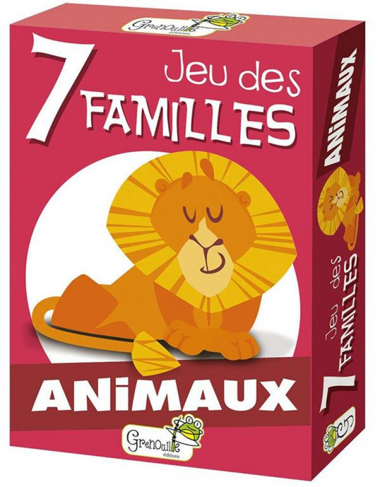 7 FAMILLES ANIMAUX EN ILLUSTRATIONS - COLLECTIF - NC