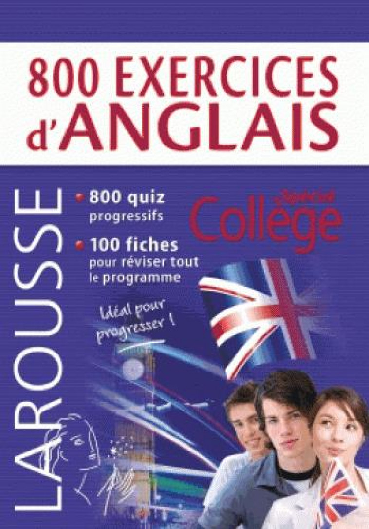 800 EXERCICES D-ANGLAIS - COLLECTIF - Larousse