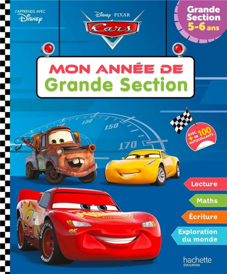 CARS MON ANNEE DE GRANDE SECTION - COLLECTIF - HACHETTE