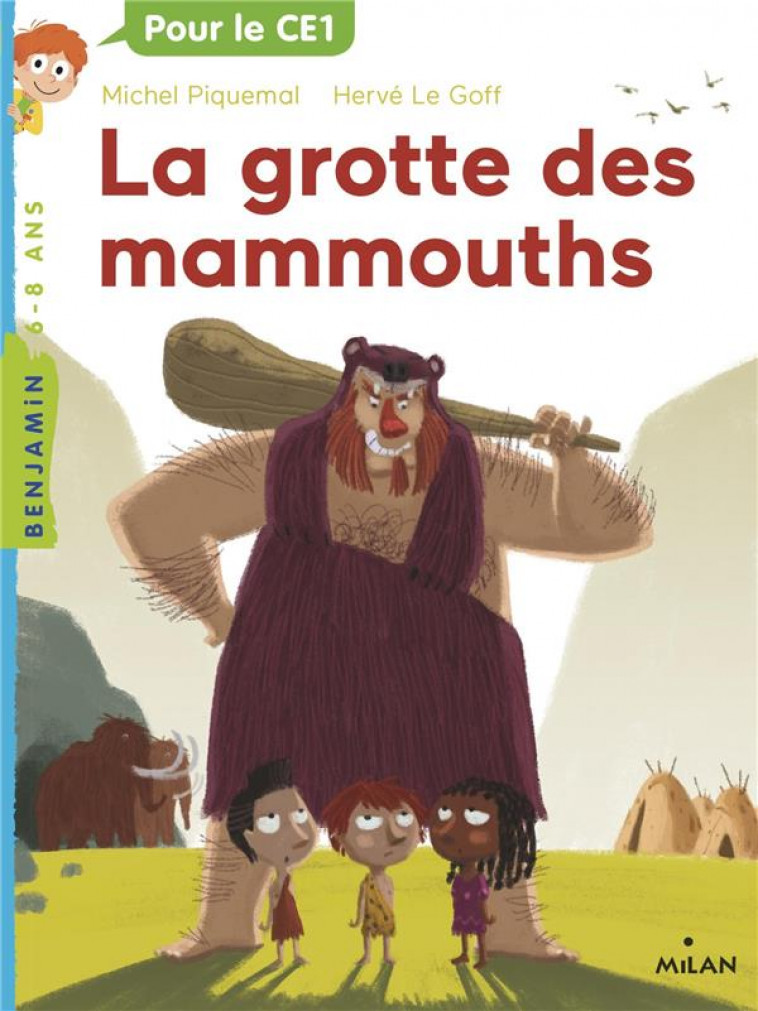 RAN ET LES MAMMOUTHS , TOME 02 - LA GROTTE DES MAMMOUTHS - PIQUEMAL/LE GOFF - BD Kids