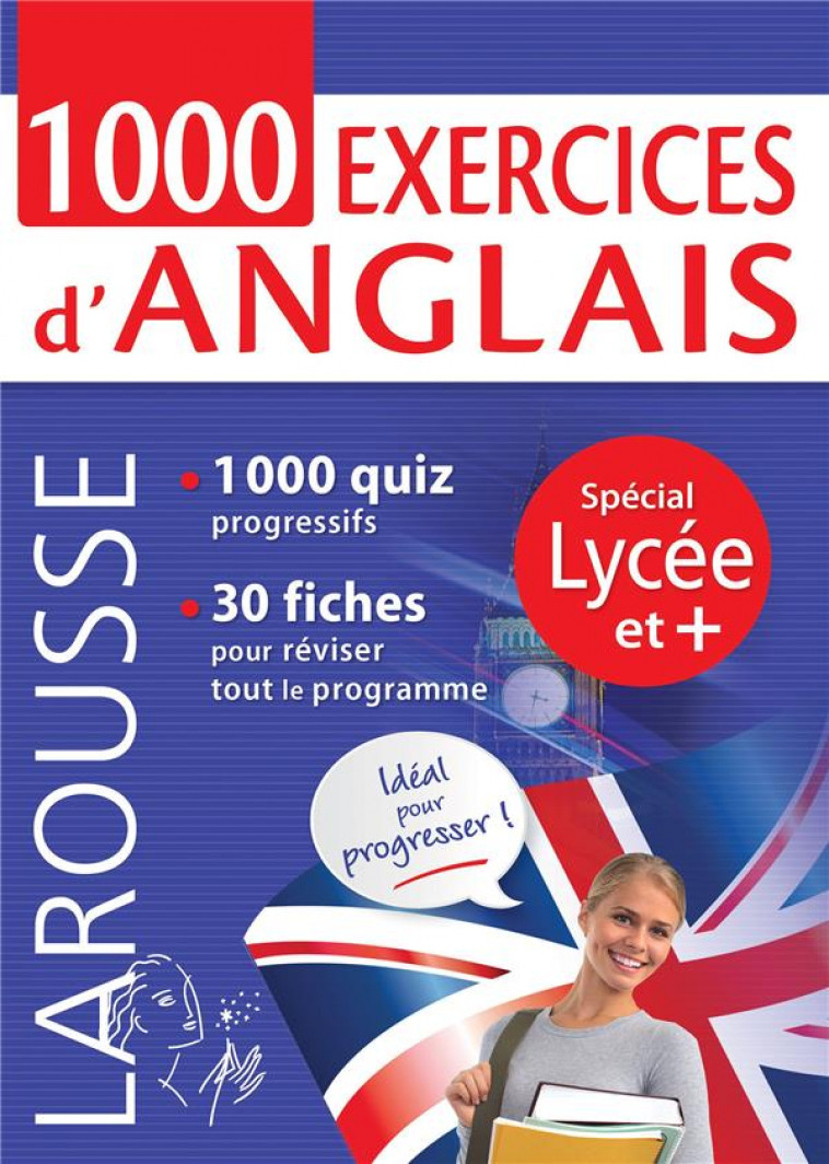 1000 EXERCICES D-ANGLAIS, SPECIAL LYCEE ET + - COLLECTIF - LAROUSSE